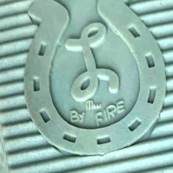 MISS L FIRE‎ Blue Velvet Embroidered Wedge - Picture 3 of 11